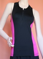 Signature Half Zip Tank Top