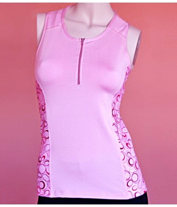 Eclipse Half Zip Tank Top