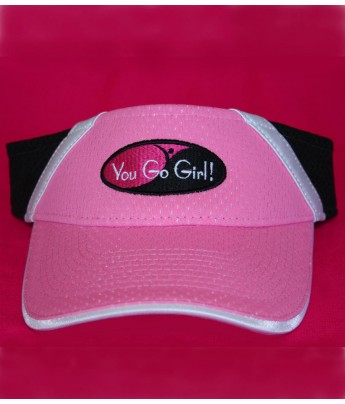 Pink/Black Dazzle Stripe Visor