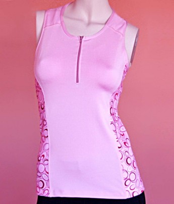 Eclipse Half Zip Tank Top